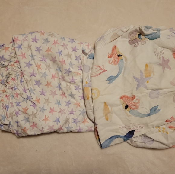 Unique Carousel Designs Mermaid Crib Bedding - Picture 4 of 8